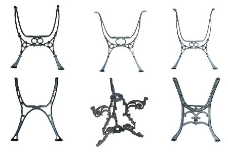 Base / Gambe Panchina in Ghisa